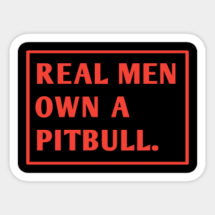 Pitbull Lover Sticker